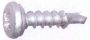 NUMBER PLATE SCREW 5.0X19 +BOORPUNT (5PCS)