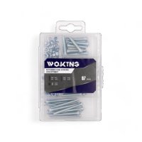 NUTS & MACHINE SCREWS ASSORTMENT 96-PIECES (1PC)