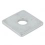 PLAQUE D’ÉTANCHÉITÉ RECTANGULAIRE DIN436 ÉLECTROZINGUÉ M20 (25PC)