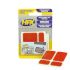 plaquettes de montage hsa double face hpx anthracite 1pc