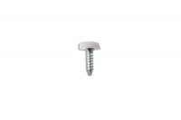 POLYTOPS NUMBER PLATE SCREWS WHITE (4,8X19) NO.10X3/4 (100PCS)