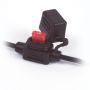 PORTE-FUSIBLE FUSIBLE ENFICHABLE MIKRO II FIL NOIR 1,5MM (1PC)