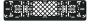 PORTE-PLAQUE D‘IMMATRICULATION 31.004 AVEC BORDURE IMPRIMÉE EN 2 COULEURS (1PC)