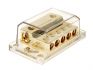 power distribution block gold 2x3550 mm in 5x20 mm out 1st