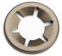 PUSH ON STEEL FIXING WASHER WH/CAP 3MM (20PCS)