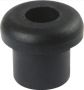 PVC DOORVOERTULE FLENS OPEN ZWART 6X10X14MM (h=8/12) (20ST)