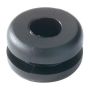 PVC DOORVOERTULE ZWART 1/4 (14,29-6,35-6,35-9,353-1,59)