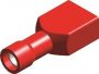 PVC FULLY-INSULATED FEMALE DISCONNECTORS RED 2,8X0,5 (5PCS)