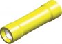 PVC INSULATED BUTT CONNECTORS YELLOW 4-6 (5PCS) PVC INSULATED BUTT CONNECTORS YELLOW 4-6 (5PCS)