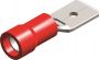 PVC INSULATED MALE DISCONNECTORS RED 6,3X0,8 (5PCS)