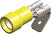 pvc insulated piggy back disconnectors yellow 68x08 25pcs