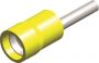 PVC INSULATED PIN TERMINALS YELLOW (2,8X14) (5PCS)