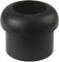 pvc passefil avec bride ouvert noir 12x17x20mm h1117 20st