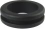 PVC PASSE-FIL OUVERT NOIR 17,5X19,0X24MM (h=4,8) (a=1,6) (10ST)