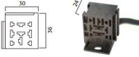 RELAY BASE 9-POLES (1PC) RELAY BASE 9-POLES (1PC)