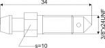 remontluchtingsnippel 3824unfx34mm sw10 1st