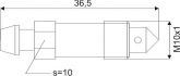 remontluchtingsnippel m10x1x365mm sw10 1st