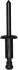 rivet aveugle plastique noir 50x12 diamtre11 oe 51711952019 100pc