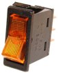 ROCKER SWITCH OFF 20A RED 20A 12V + 12V LAMP (1PC)
