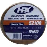 RUBAN ISOLANT EN PVC HPX VDE - BRUN 19MMX20M (1PC)