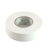 RUBAN ISOLANT PVC BLANC 10MÈTRES 19MM (1PC)