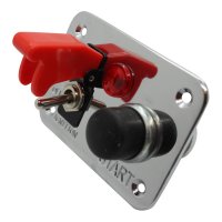 SCHAKELPANEEL CHROOM 3-GATEN VOORZIEN MET SCHAKELAARS (1ST) SCHAKELPANEEL CHROOM 3-GATEN VOORZIEN MET SCHAKELAARS (1ST)