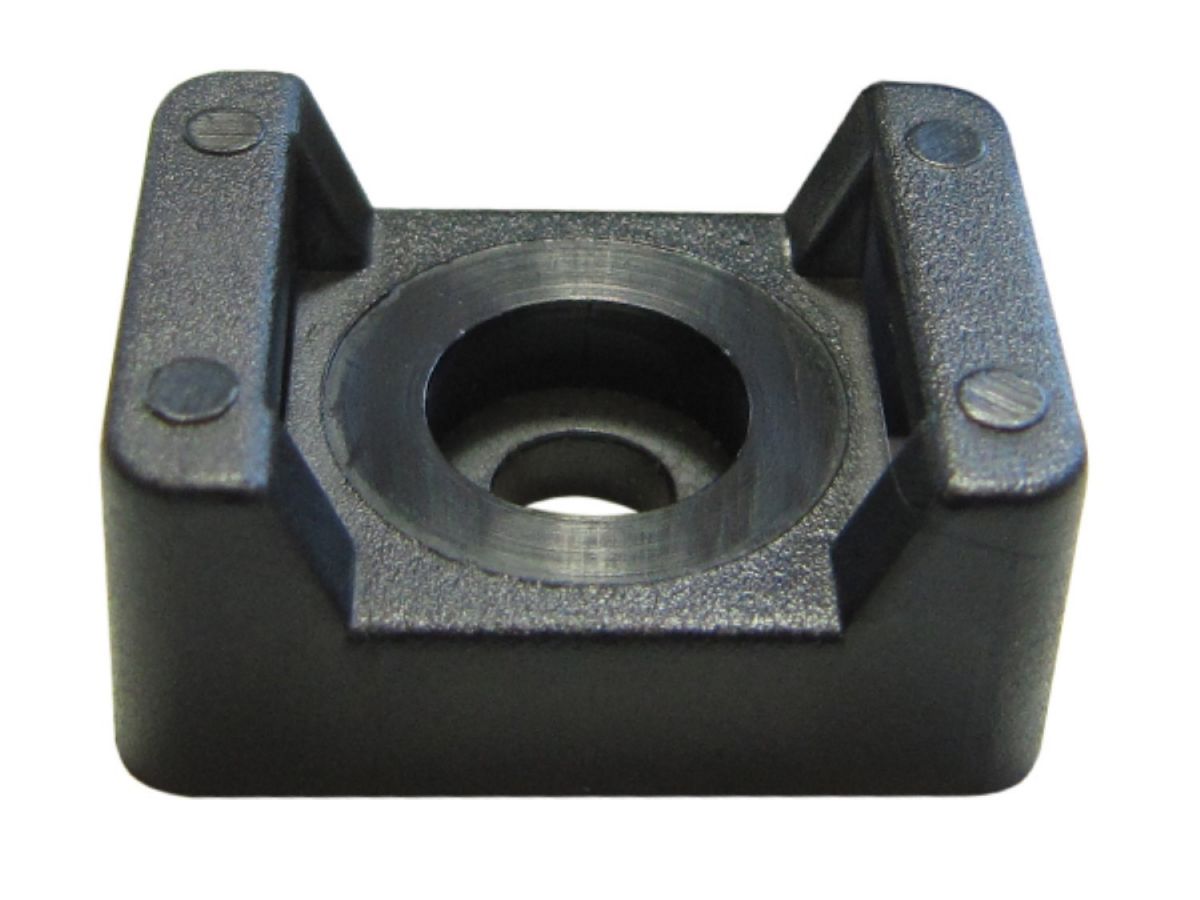 screw fixing mounts black 149x95mm height72 37 for cable tie 48mm 100pcs screw fixing mounts black 149x95mm height72 37 for cable tie 48mm 100pcs
