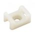 screw fixing mounts white 219x159mm height97 64 for cable tie 76mm 100pcs