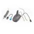 shark antenna glossy black 1pc