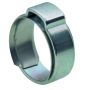 SINGLE EAR CLAMP ZINC PLATED + STAINLESS STEEL INNER RING 7.0-8.5 (5PCS)