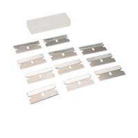 SINGLE-SIDED GLASS SCRAPER BLADES (10PCS)
