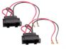 speaker adapter cable 2x volkswagen golf 4 golf 5 golf 6 polo 1pc