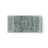 SPRINGS & WASHERS ASSORTMENT 3MM - 10 MM 1200-PIECES (1PC)