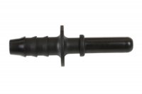 STRAIGHT MALE PLASTIC PIPE CONNECTOR 6.3MM X 6MM - PACK 5 (1PC)