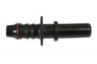 STRAIGHT MALE PLASTIC PIPE CONNECTOR 9.89MM X 8MM - PACK 5 (1PC)