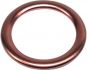 sump plug washer oval section copper 10x14x15 100pcs