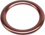 SUMP PLUG WASHER OVAL SECTION COPPER 14X21X2,0 (20PCS)