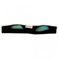 SWEAT BAND SPEED GLASS, COTON NOIR VELCRO (2PCS)