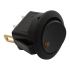 switch mini round led amber 1pc