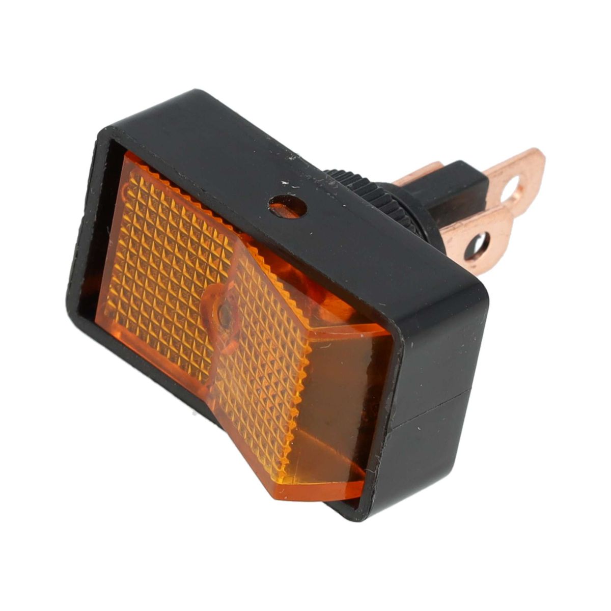 switch rechtangular round hole amber 1pc switch rechtangular round hole amber 1pc