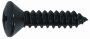 TAPPING SCREW RAISED COUNTERSUNK HEAD DIN 7983CH PH BLACK 2,9X13 (20PCS)