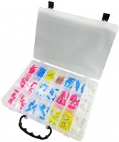 TERMINAL RÉTRACTABLE À CHALEUR 165PCE ET KIT DE CONNECTEUR D‘EXTRÉMITÉ FERMÉE (1PC) TERMINAL RÉTRACTABLE À CHALEUR 165PCE ET KIT DE CONNECTEUR D‘EXTRÉMITÉ FERMÉE (1PC)