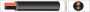 THIN WALL 2 CORE AUTO CABLE PVC 2X2,5MM2 ROUND BLACK/RED (1M-30/ROLL)