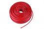 THIN WALL SINGLE CORE AUTO CABLE PVC 10,0MM2 RED (1M-30/ROLL) THIN WALL SINGLE CORE AUTO CABLE PVC 10,0MM2 RED (1M-30/ROLL)