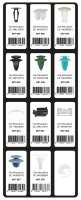 TOP INLAY REMPLI 13 - 24 CLIPS MITSUBISHI (TOP (1ER)