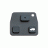 toyota car key empty housing 3 button insert 1 pc