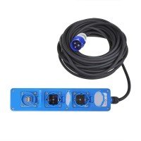 TRIPLE PRISE (2XSCHUKO + 1X2-USB) 20M CEE (1PC)