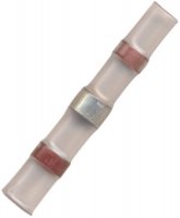 TYCO SOLDER BUTT CONNECTOR 0.8-2.0MM RED (100PCS)