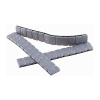 UNIMOTIVE ADHESIVE WEIGHTS SILVER COATED 12X5G (STRIP 60G) BLUE TAPE (100PCS)