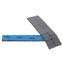 UNIMOTIVE ADHESIVE WEIGHTS SILVER COATED 12X5G (STRIP 60G) NORTON TAPE (100PCS)